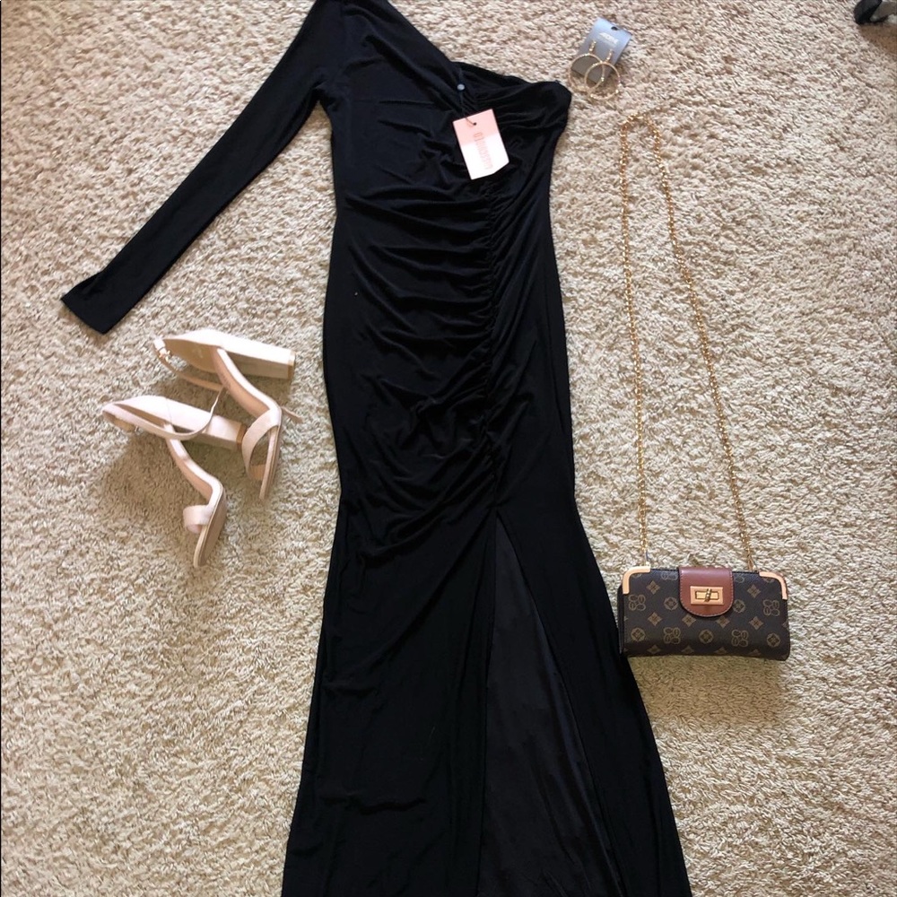 Black gown